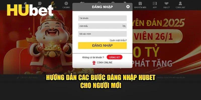 Thông tin cần biết trước khi đăng nhập Hubet