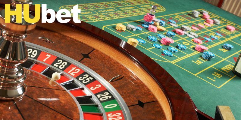 Bánh xe Roulette đẹp mắt ở WM casino